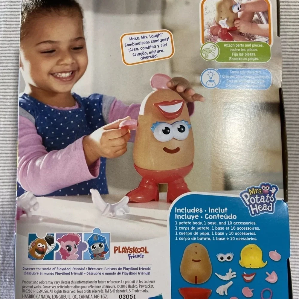 MRS. POTATO HEAD Playskool Friends discontinued line